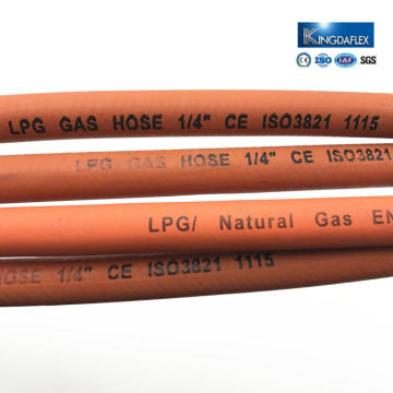 Tuyau de tuyau de gaz naturel en caoutchouc coloré à basse température 1/4 pouce